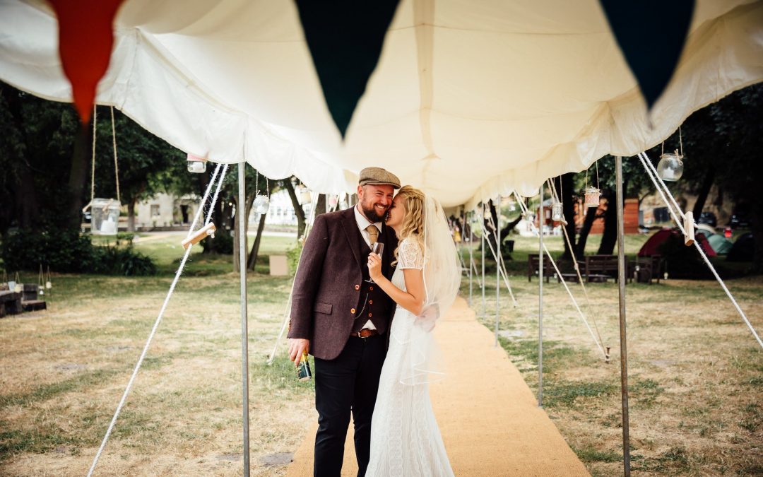 Summer Festival Theme Wedding at The Old Vicarage at Elkesley